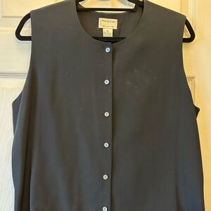 Preview Collection Black Sleeveless Top